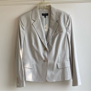 NWT Talbot's Light Gray Grace Fit Blazer, 20
